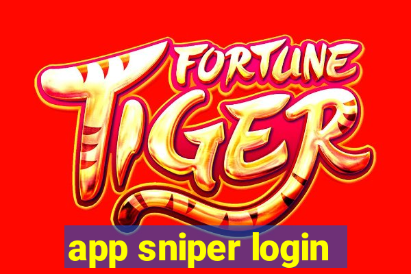 app sniper login